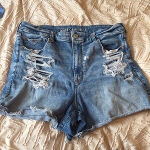 American Eagle Distressed Denim Shorts